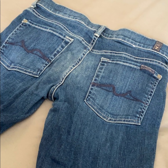 7 For All Mankind Lexie Straight Leg Jeans - Picture 3 of 4